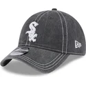 cappellino-grigio-regolabile-9twenty-washed-contrast-dei-chicago-white-sox-mlb-di-new-era