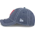 casquette-courbee-bleue-ajustable-9twenty-washed-contrast-boston-red-sox-mlb-new-era