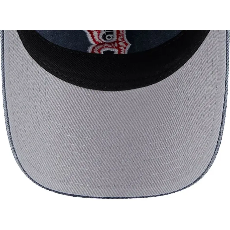 niebieska-zakrzywiona-czapka-regulowana-9twenty-washed-contrast-boston-red-sox-mlb-od-new-era