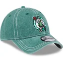 casquette-courbee-verte-ajustable-9twenty-washed-contrast-boston-celtics-nba-new-era