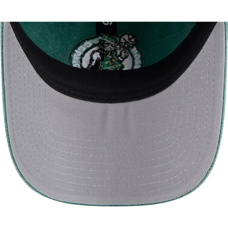 cappellino-con-visiera-curva-verde-regolabile-9twenty-washed-contrast-dei-boston-celtics-nba-di-new-era