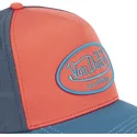 casquette-trucker-rouge-et-bleue-blfl-von-dutch