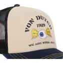 gorra-trucker-beige-svart-och-bla-crew20-fran-von-dutch