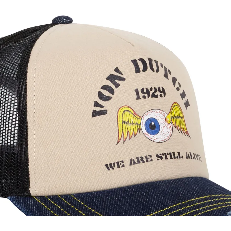 gorra-trucker-beige-svart-och-bla-crew20-fran-von-dutch