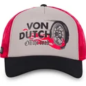 graue-rote-und-schwarze-trucker-kappe-crew21-von-von-dutch