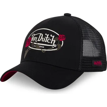 Casquette trucker noire LORB Von Dutch