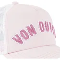 cappello-trucker-rosa-e-bianco-per-bambino-kidbuckl-lp-di-von-dutch