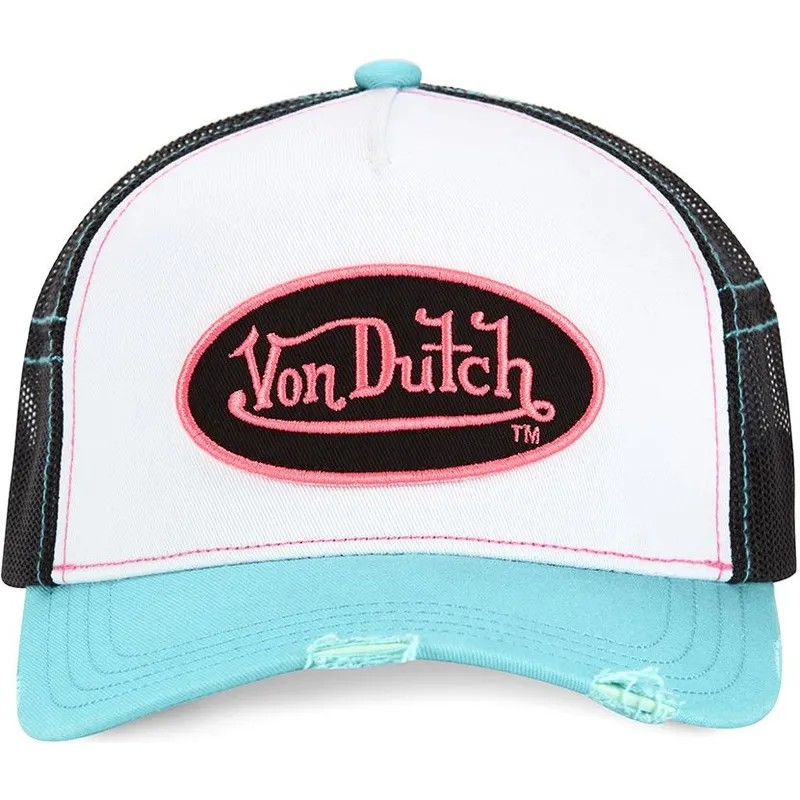 trucker-cap-weiss-schwarz-und-blau-fur-jungen-kidsum-pnk-von-von-dutch