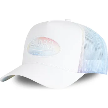 Gorra trucker blanca y azul PASTEL WHF de Von Dutch