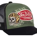czapka-trucker-zielono-czarna-patches05-von-dutch