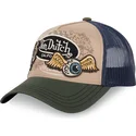 casquette-trucker-beige-bleue-et-verte-patches07-von-dutch