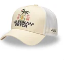 casquette-trucker-beige-et-blanche-surf10-von-dutch