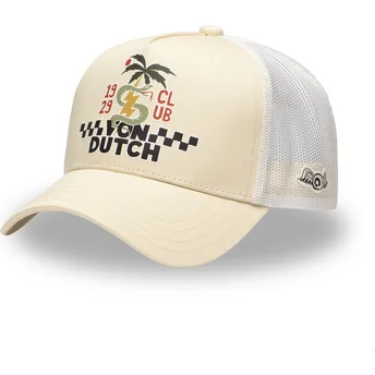 Trucker-Cap beige und weiß SURF10 von Von Dutch