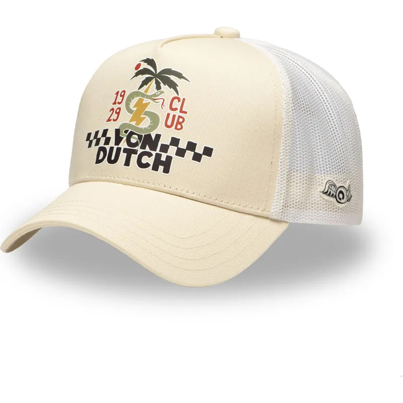 von-dutch-surf10-beige-og-hvid-trucker-cap