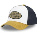 hvid-sort-og-gul-trucker-kasket-terry04-fra-von-dutch