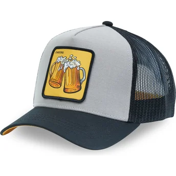 Gorra trucker grigia birra Cheers CHE Cocktails di Capslab