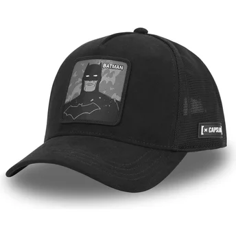 Schwarze Trucker-Kappe Batman DC8 DAR DC Comics von Capslab