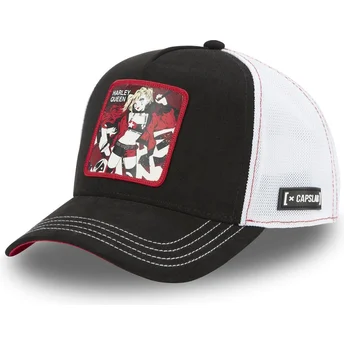 Casquette trucker noire et blanche Harley Quinn DC8 QUE DC Comics Capslab