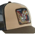 cappellino-trucker-marrone-dragone-dra-beasts-di-capslab
