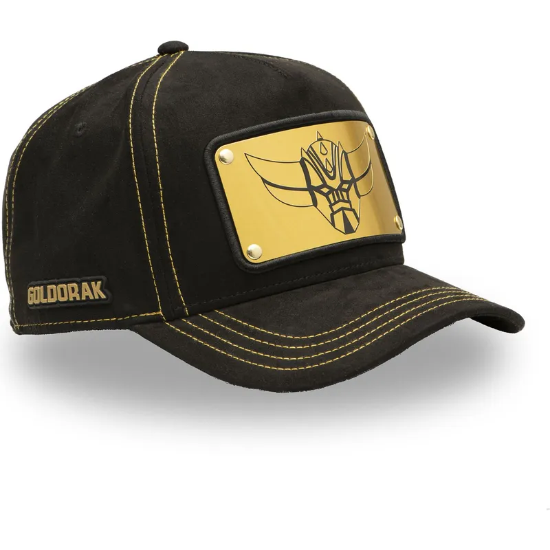 cappellino-curvo-nero-snapback-robot-grendizer-gol5-gre-di-capslab