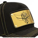 schwarze-gebogene-snapback-kappe-robot-grendizer-gol5-gre-von-capslab