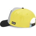 snapback-kasket-med-buet-skygge-i-gra-gul-og-sort-med-bugs-bunny-loo11-bep1-looney-tunes-fra-capslab