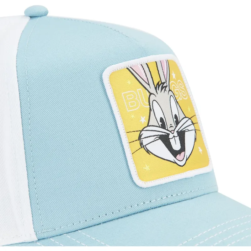 trucker-cap-blau-und-weiss-snapback-bugs-bunny-loo11-bep2-looney-tunes-von-capslab