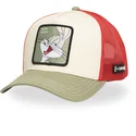 casquette-trucker-beige-rouge-et-verte-bugs-bunny-loo11-bug1-looney-tunes-capslab