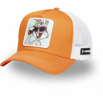 Casquette trucker orange et blanche Bugs Bunny LOO11 BUG2 Looney Tunes Capslab