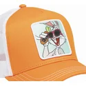 gorra-trucker-orange-und-weiss-bugs-bunny-loo11-bug2-looney-tunes-von-capslab