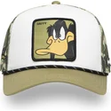 capslab-daffy-duck-loo11-cam-looney-tunes-white-and-camouflage-trucker-hat