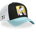 schwarze-weisse-und-blaue-trucker-kappe-silvestre-loo11-syl-looney-tunes-von-capslab