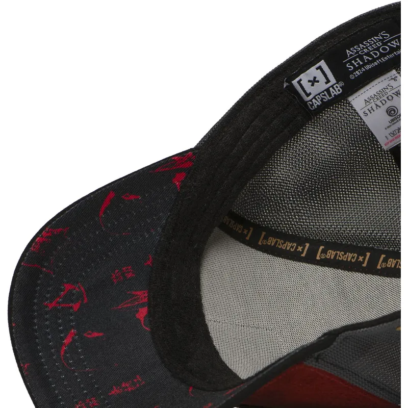 capslab-assassins-creed-fujibayashi-naoe-nao-rod-gra-och-svart-truckerkeps