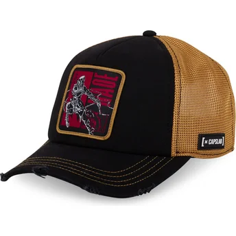 Cappellino trucker nero e giallo Fujibayashi Naoe NAO2 Assassin's Creed di Capslab