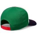 casquette-courbee-beige-verte-et-bleue-snapback-pour-enfant-rocket-ice-food-djinns