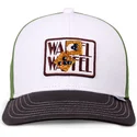 djinns-waffle-food-hvid-gron-og-sort-snapback-kasket-til-drenge