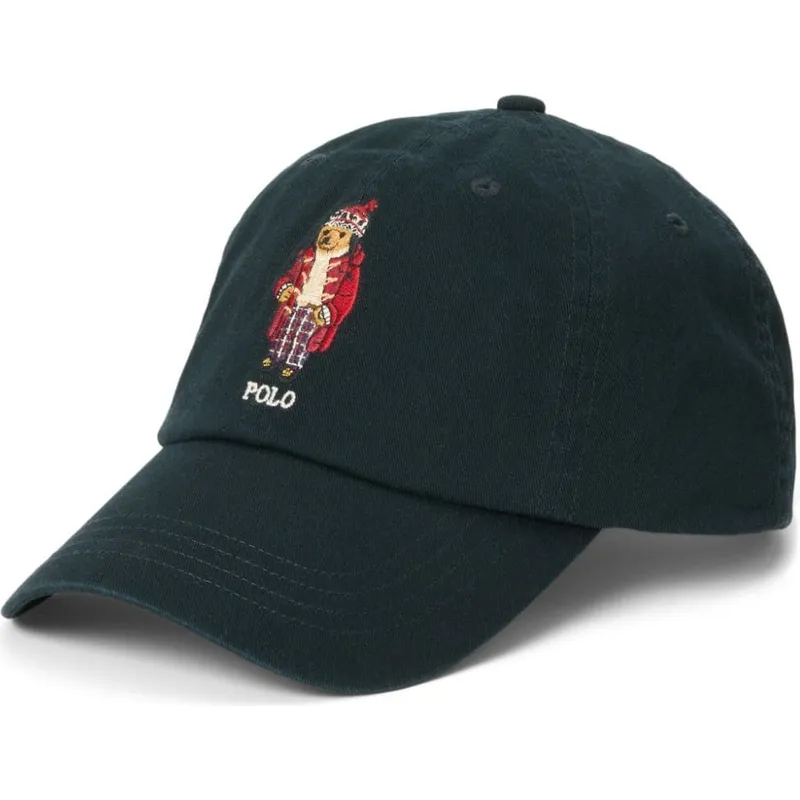schwarze-verstellbare-curved-cap-classic-sport-polo-bear-von-polo-ralph-lauren