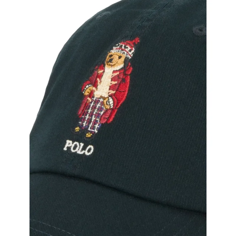 schwarze-verstellbare-curved-cap-classic-sport-polo-bear-von-polo-ralph-lauren