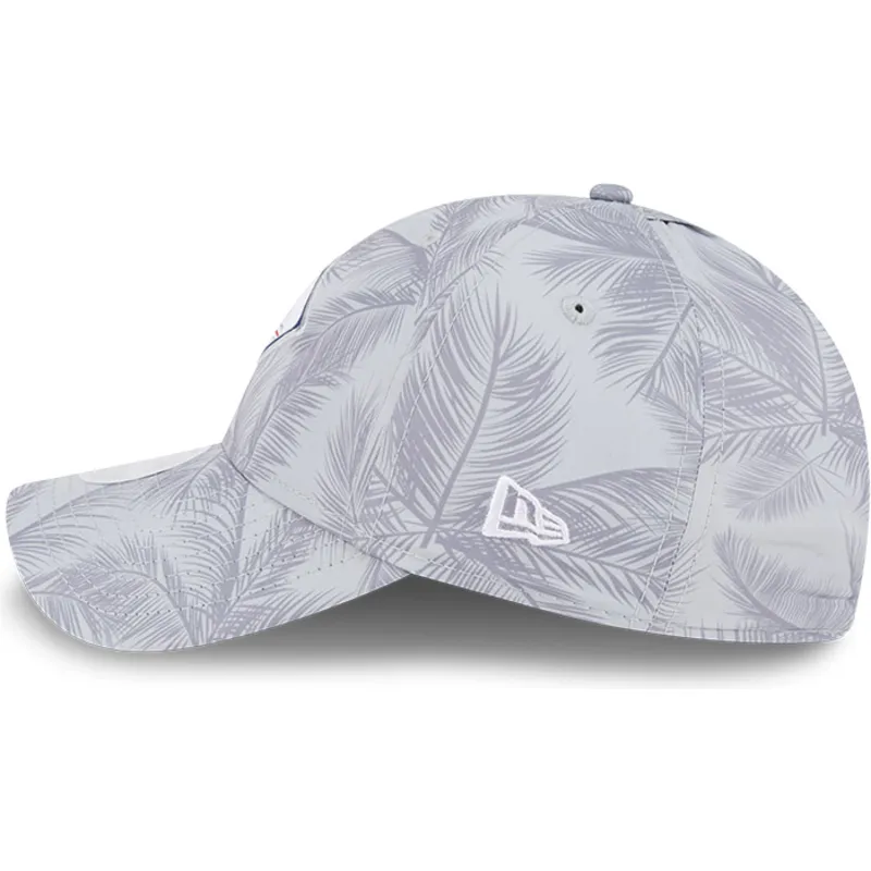 graue-verstellbare-curved-cap-fur-damen-9twenty-leaf-open-back-spring-training-fan-pack-2025-der-new-york-yankees-mlb-von-new-er