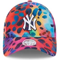 cappellino-curvo-multicolore-regolabile-da-donna-9twenty-spots-spring-training-fan-pack-2025-dei-new-york-yankees-mlb-di-new-era