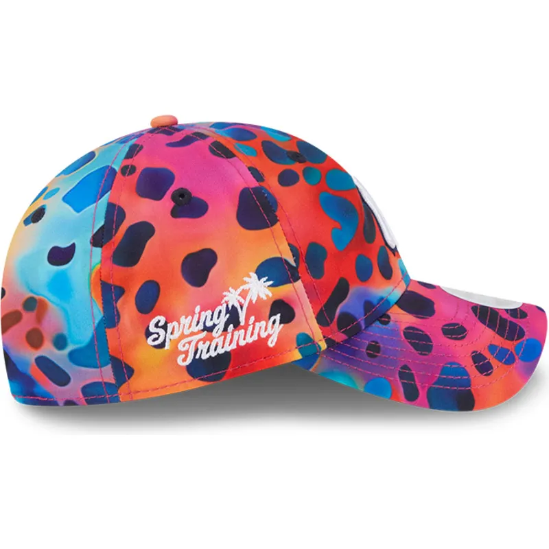 cappellino-curvo-multicolore-regolabile-da-donna-9twenty-spots-spring-training-fan-pack-2025-dei-new-york-yankees-mlb-di-new-era