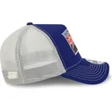 berretto-trucker-blu-e-bianco-9forty-a-frame-patch-spring-training-fan-pack-2025-dei-los-angeles-dodgers-mlb-di-new-era