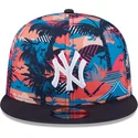 berretto-piatto-multicolore-snapback-9fifty-printed-spring-training-fan-pack-2025-dei-new-york-yankees-mlb-di-new-era