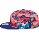 casquette-plate-multicolore-snapback-9fifty-printed-spring-training-fan-pack-2025-los-angeles-dodgers-mlb-new-era