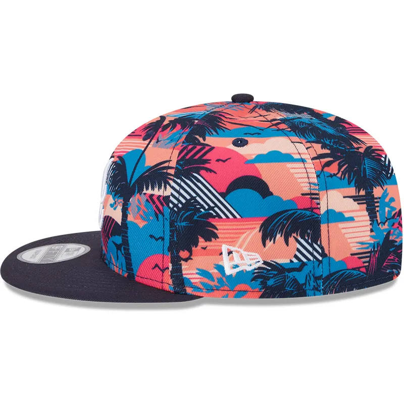 cappellino-piatto-multicolore-snapback-9fifty-printed-spring-training-fan-pack-2025-degli-atlanta-braves-mlb-di-new-era