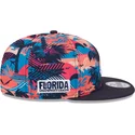 cappellino-piatto-multicolore-snapback-9fifty-printed-spring-training-fan-pack-2025-degli-atlanta-braves-mlb-di-new-era
