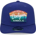 casquette-trucker-bleue-9seventy-stretch-snap-mesh-spring-training-fan-pack-2025-los-angeles-dodgers-mlb-new-era