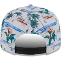 cappello-piatto-bianco-snapback-9fifty-print-spring-training-fan-pack-2025-dei-new-york-yankees-mlb-di-new-era