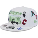 cappello-piatto-bianco-snapback-9fifty-scatter-spring-training-fan-pack-2025-di-mlb-cactus-league-logo-di-new-era