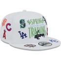 cappellino-piatto-bianco-snapback-9fifty-scatter-spring-training-fan-pack-2025-con-logo-mlb-cactus-league-di-new-era
